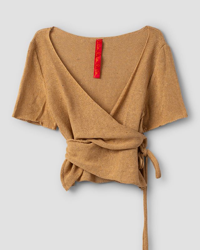 Cardigan Aina 44149 ocre