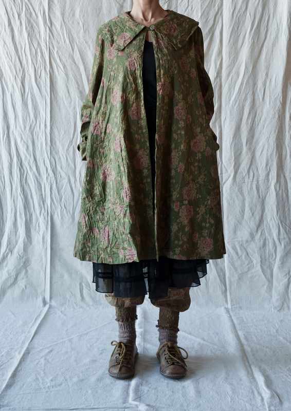 Manteau Loune Mousse Fleurs