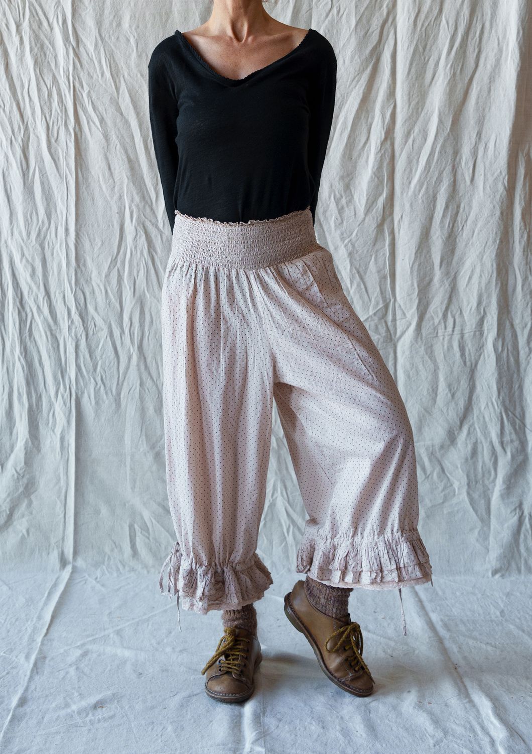 Pantalon Robert Poudre Pois