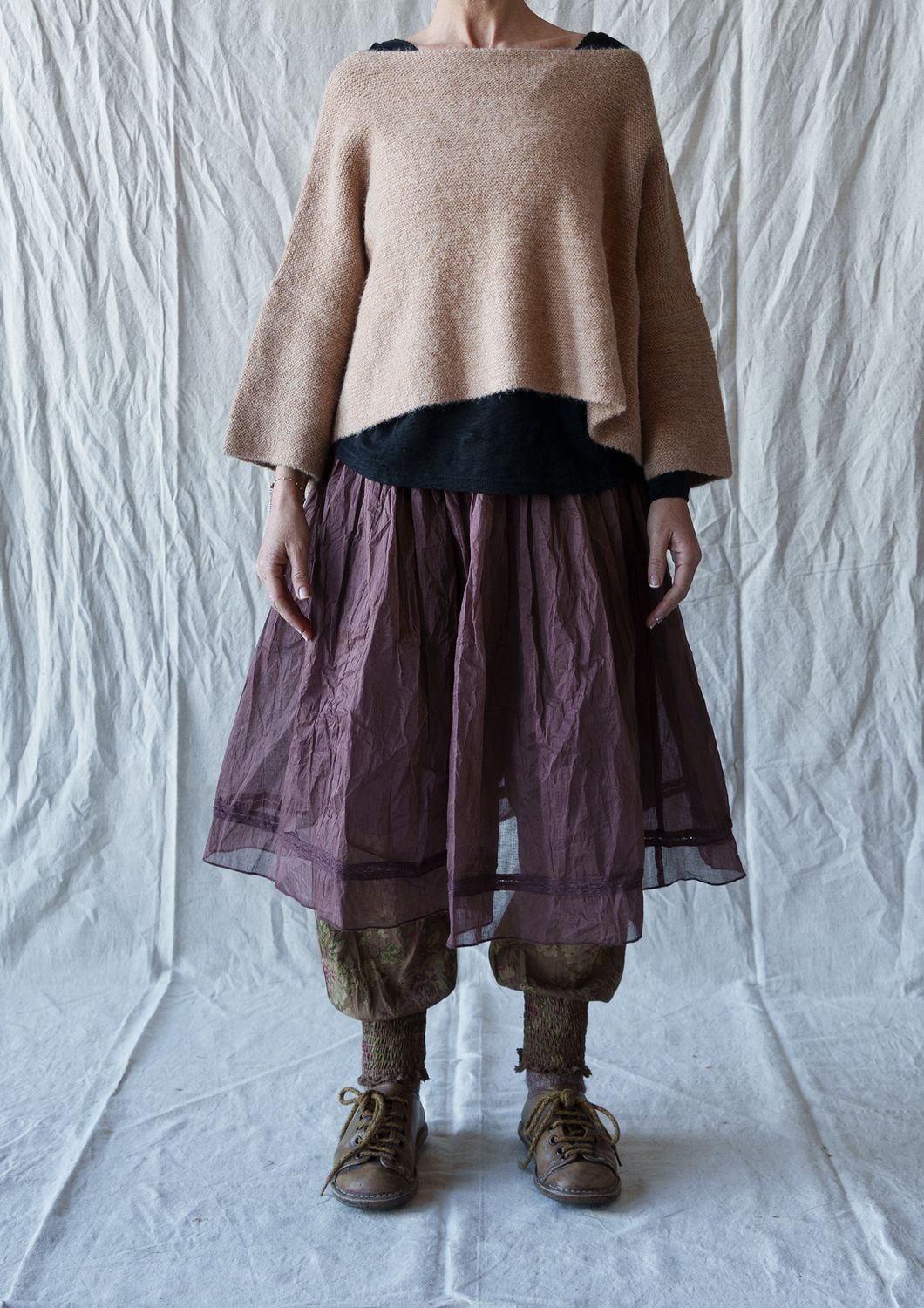Pullover Cognac