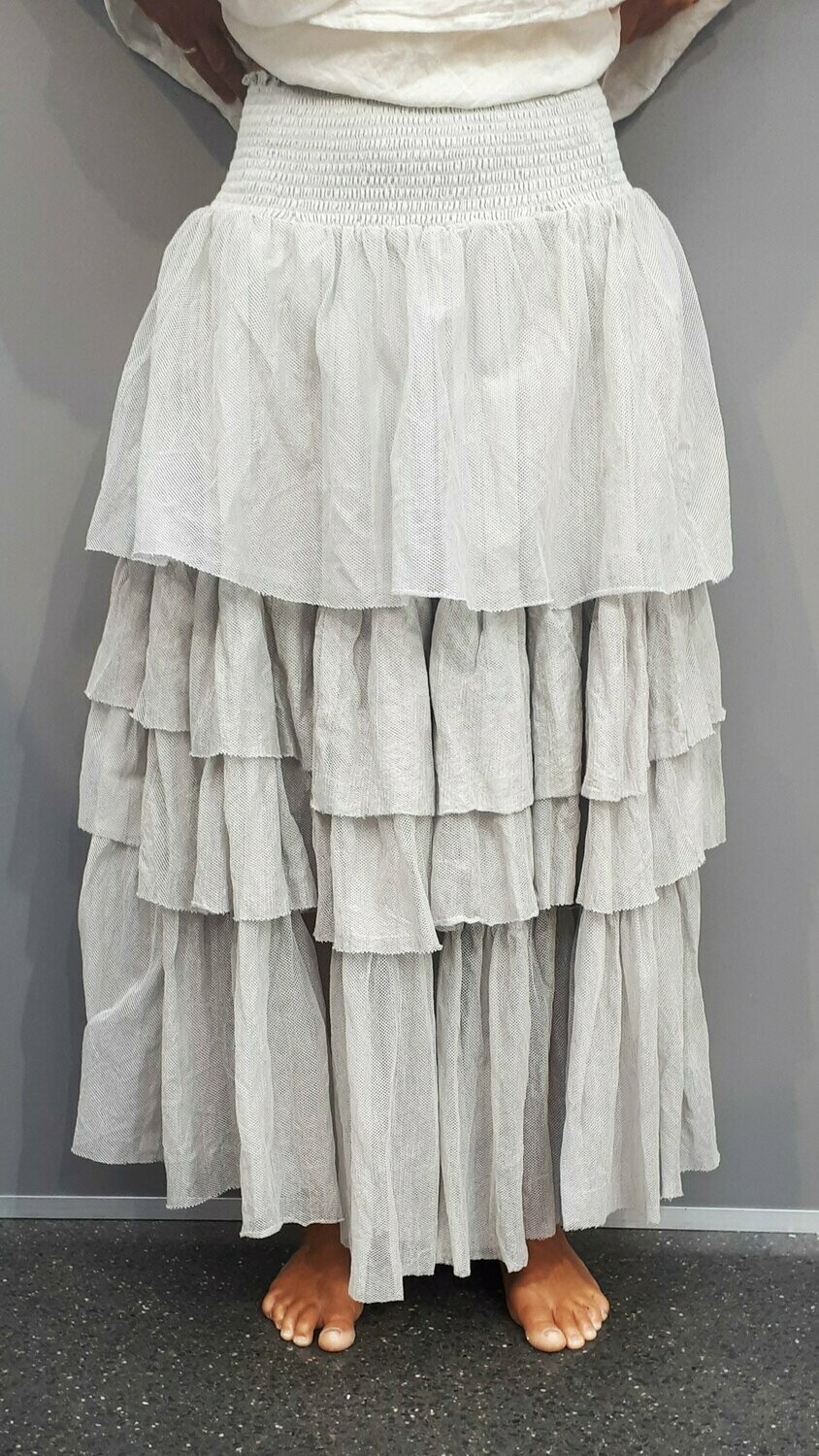 °Jupon Eve gris poudré TU -40%