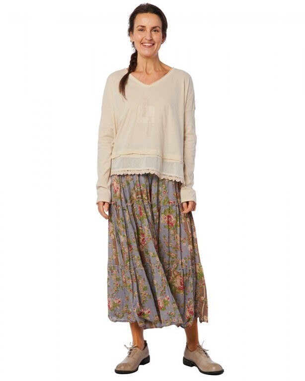 *DERNIERE PIECE Top en jersey sand  44764 -40% tXL