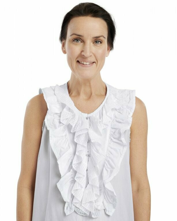 °Col jabot  77472 blanc -40%