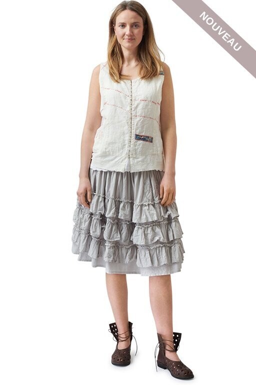 *DERNIERE PIECE Jupe 22136 light blue TU -40%