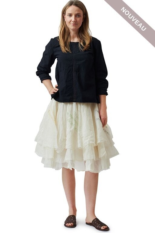Jupe 22151 Organza écru TU -40%