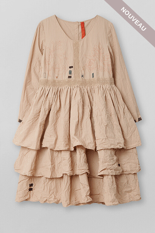 °*DERNIERE PIECE Robe Klara 55769 rayé rouge tL -50% °*DERNIERE PIECE Robe Klara 55769 rayé rouge tL -50%