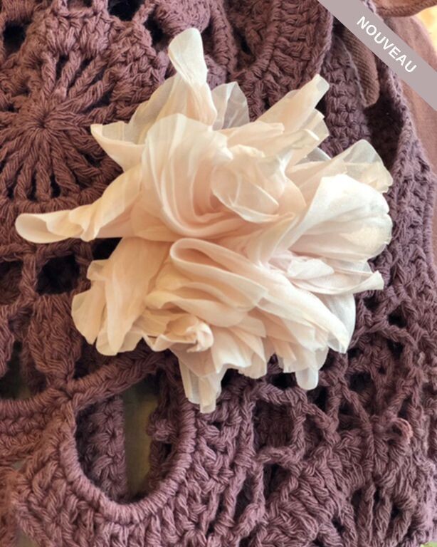 Broche fleurs -40%