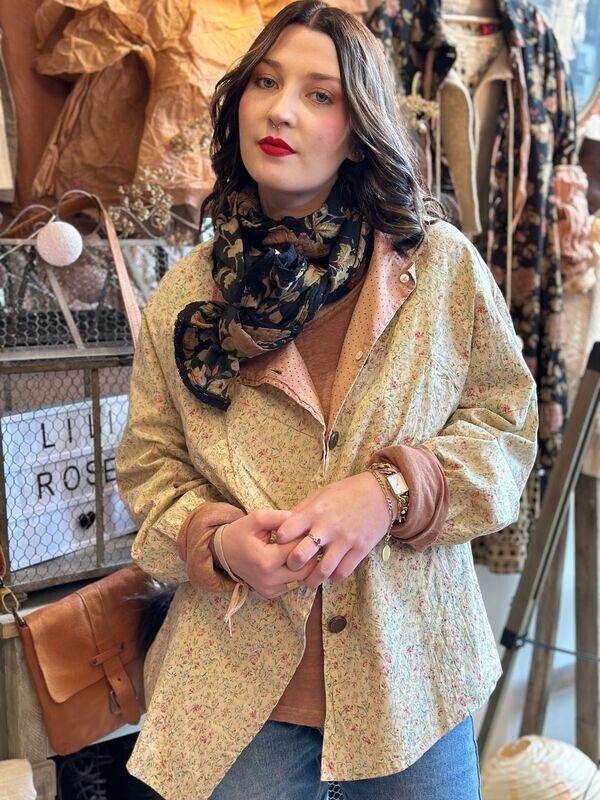 *DERNIERE PIECE °Veste Érable liberty -50% tXL *DERNIERE PIECE °Veste Érable liberty -50% tXL