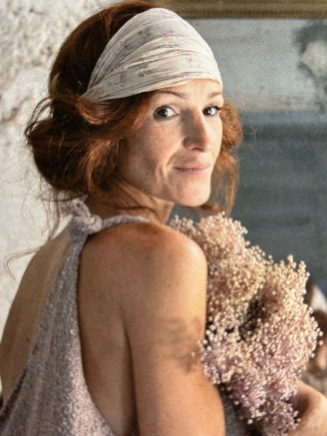 °Bandeau  liberty beige rosé -40%