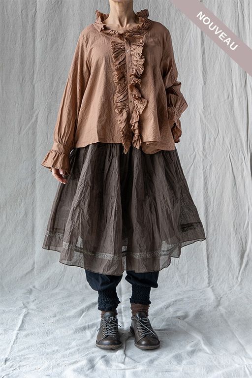 °Chemise Oeillet macaron -50%