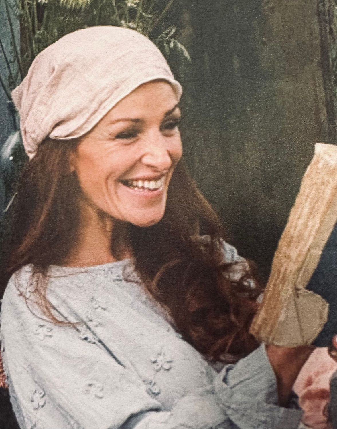 °Cache tête rayé rose -40%