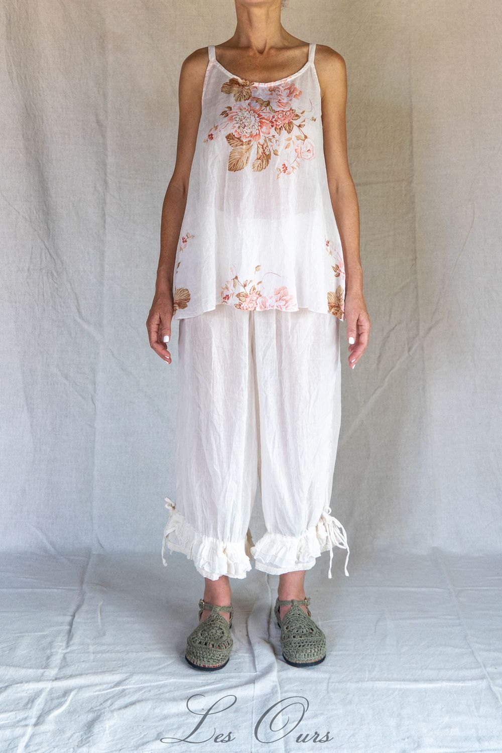 *DERNIERE PIECE Top Basic fleurs -40% tM