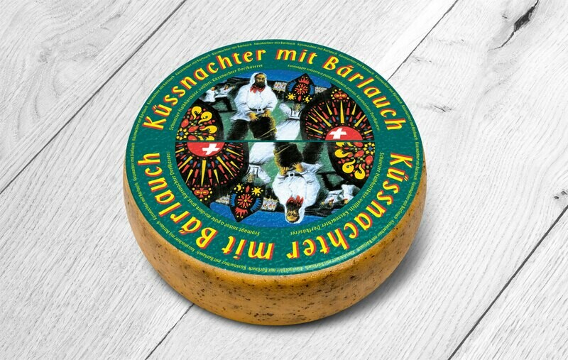 Küssnachter Bärlauch Käse - laktosefrei (200g / 500g)