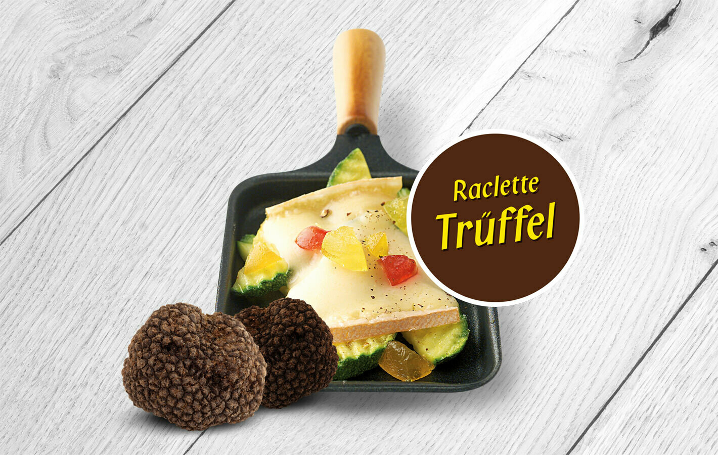 Küssnachter Raclette Käse Trüffelbutter - laktosefrei (200g / 500g) - nur im Winter