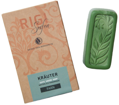 BIO Kräuter Farn-Form Seife