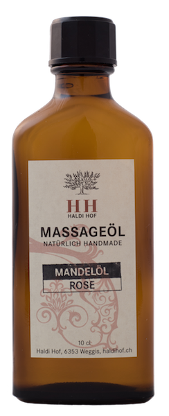 BIO Massageöl - Mandelöl Rosen