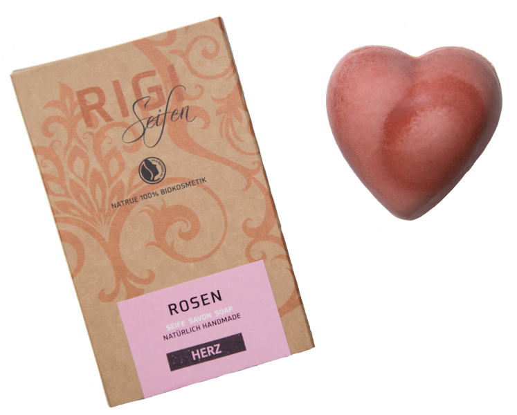 BIO Rosen Herzform Seife