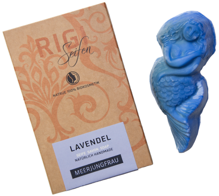 BIO Lavendel Meerjungfrau-Form Seife