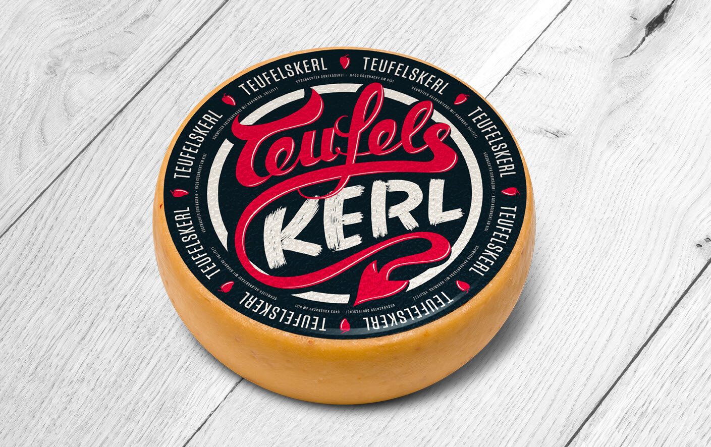 Küssnachter Teufelskerl Chili Käse - laktosefrei (200g / 500g)