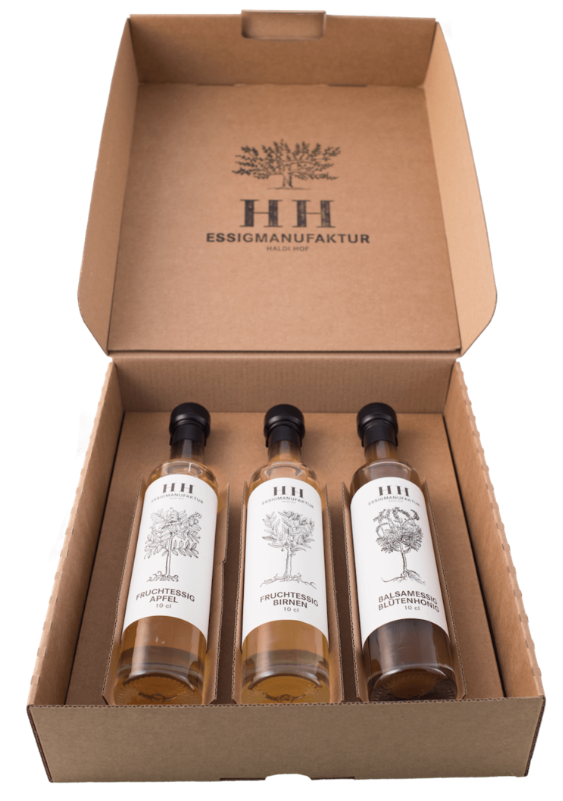 BIO Trio Fruchtessig (3x10cl)