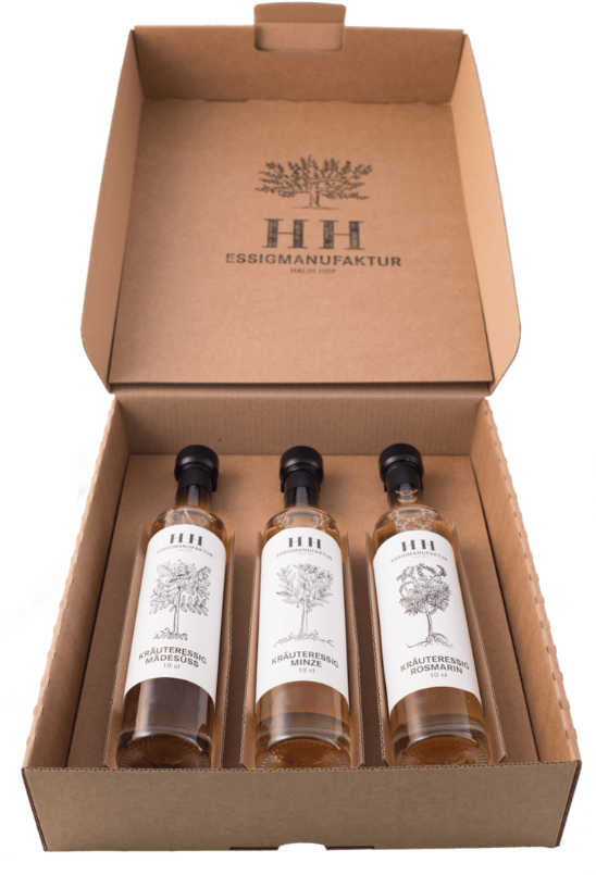 BIO Trio Kräuteressig (3x10cl)