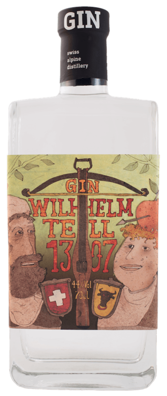 BIO Gin Wilhelm Tell 1307 (70cl / 44% Vol)