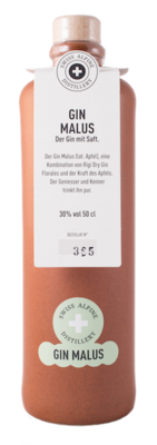 BIO Gin mit Saft - Malus/Apfel (50cl / 30% Vol)