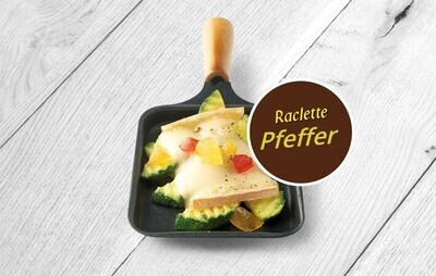 Küssnachter Raclette Käse mit Pfeffer - laktosefrei (200g / 500g)