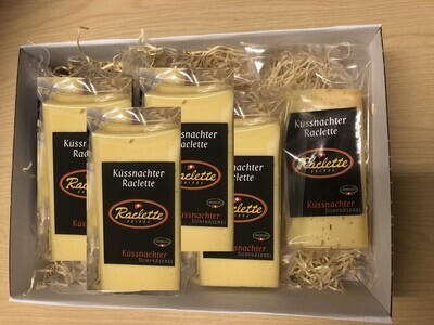 RIGI Küssnachter Käseauswahl &quot;Raclette&quot; - laktosefrei (5x ca. 200g)