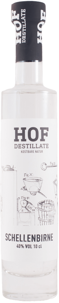 BIO Schellenbirne Edelbrand (10cl / 40% Vol)