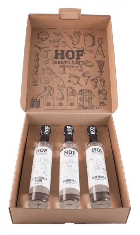 BIO Rigi Trio Obstgarten (3x10cl/ 40% Vol)