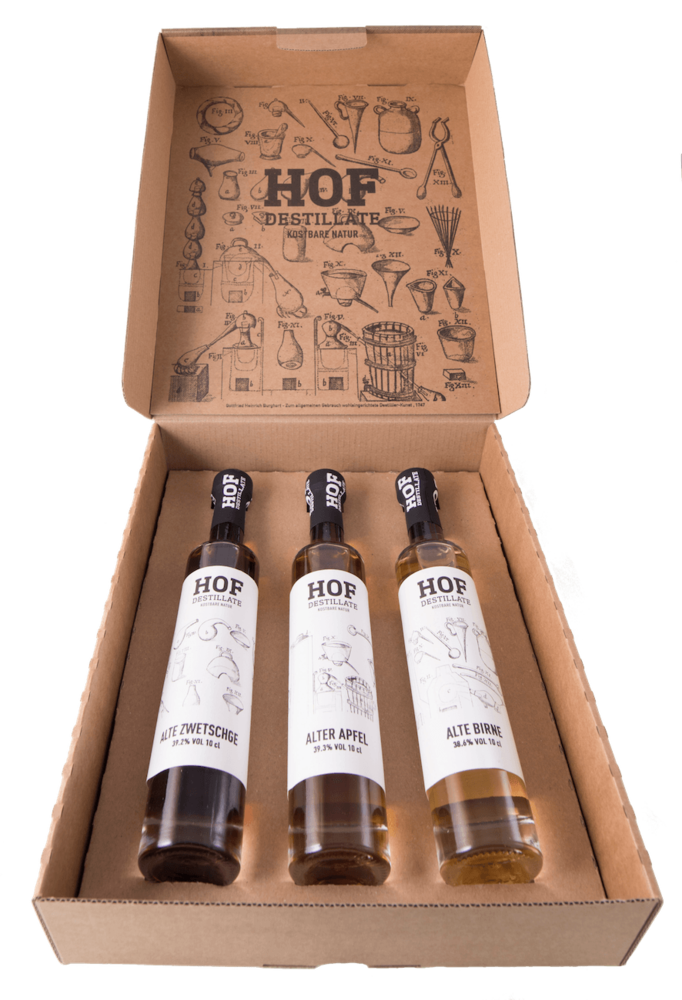 BIO Rigi Trio Alte Brände (3x10cl/ 40% Vol)
