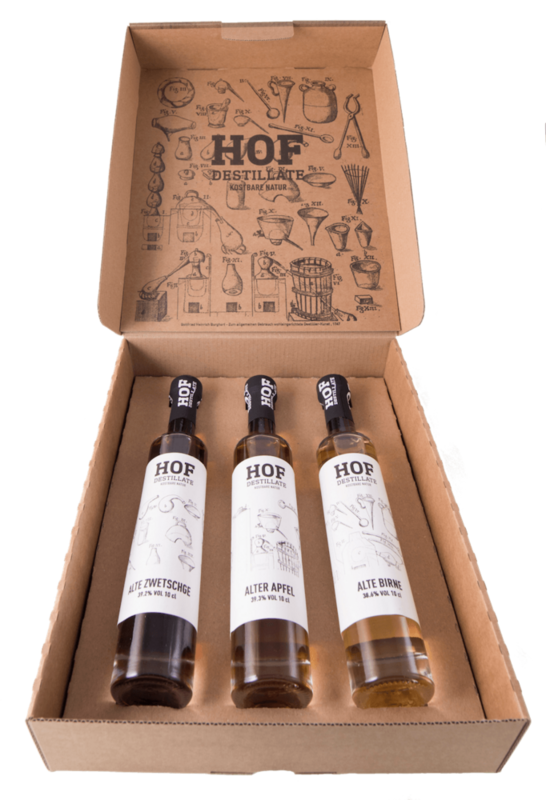 BIO Rigi Trio Alte Brände (3x10cl/ 40% Vol)