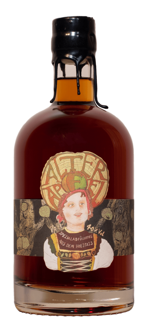 BIO Alter Apfel aus dem Holzfass (70cl / 40% Vol)