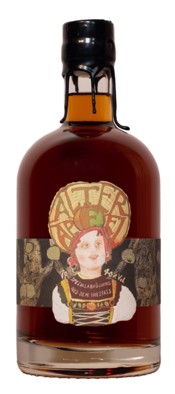 BIO Alter Apfel aus dem Holzfass (70cl / 40% Vol)