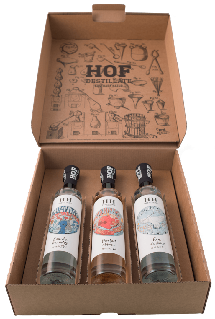 BIO Rigi Trio Aquavitas (3x10cl/ 40% Vol)