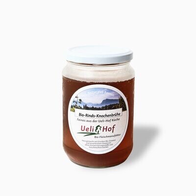 BIO Rinds-Knochenbrühe (Glas à 600g)