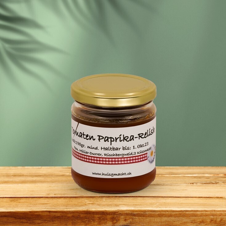 Tomaten Paprika-Relish (190g)
