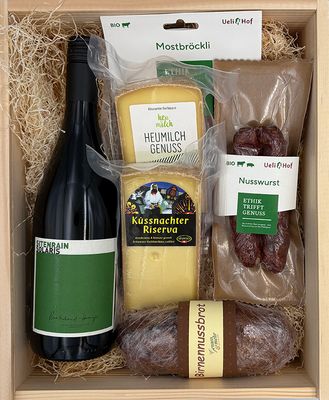 RIGI Deluxe Weisswein Kistli (Geschenk)