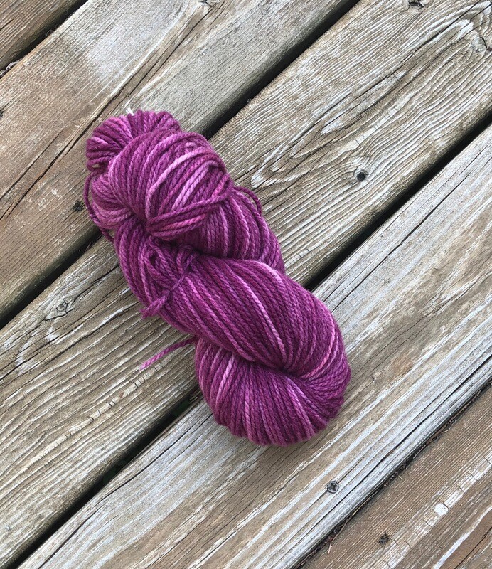 Summer Wine Hand dyed yarn