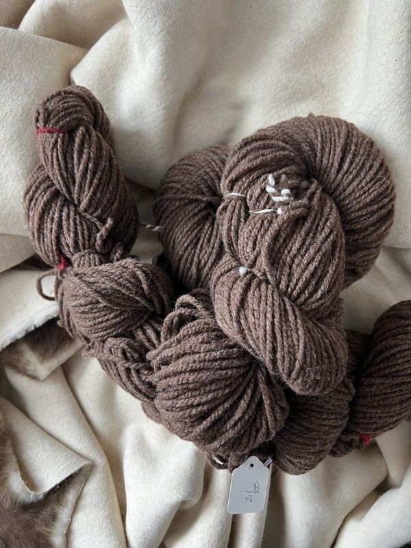 Cocoa Merino yarn DK weight 200 yards 3.5 ounces