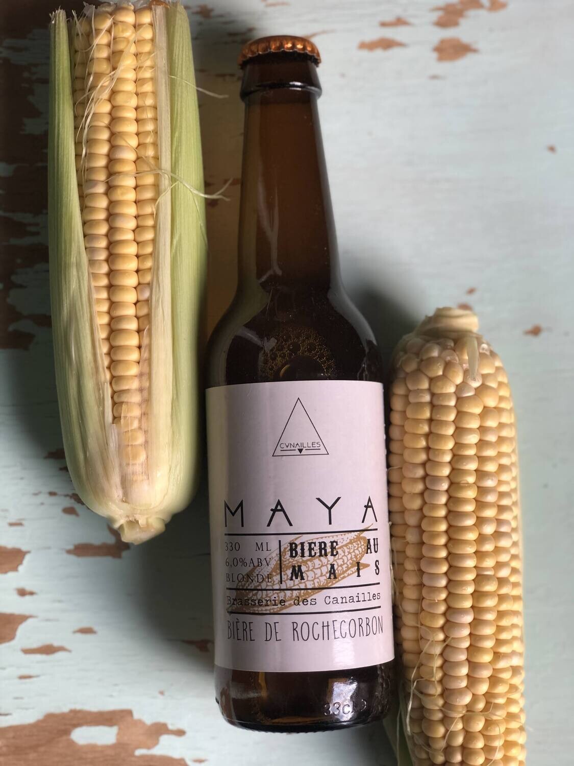 MAYA  bière au maïs sans gluten - 33cl / 6°