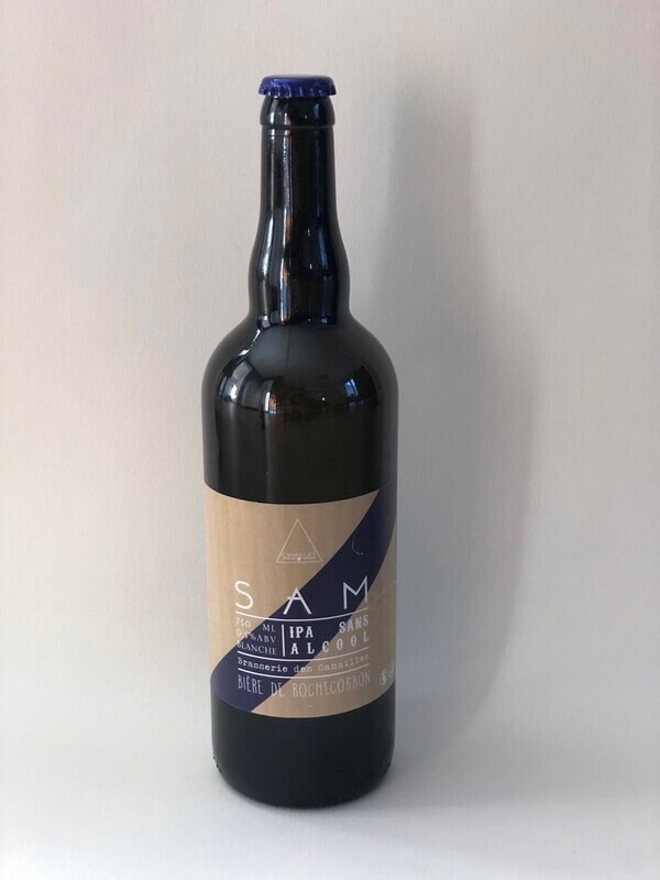 SAM - blanche IPA sans alcool - 75cl/0,5%