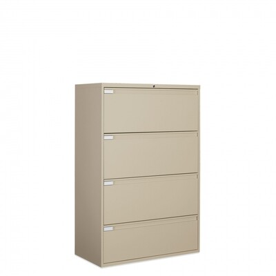Global 9300 Plus Series 36”W 4-Drawer Lateral File Global 9300 Plus Series 36”W 4-Drawer Lateral File