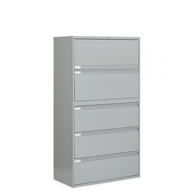 Global 9300 Plus Series 36”W 5-Drawer Lateral File