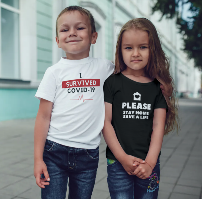 PLEASE STAY HOME Shirts