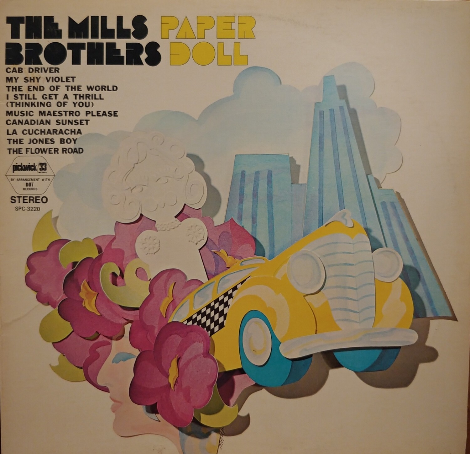 The Mills Brothers - Cab driver, Paper Doll, My shy violet