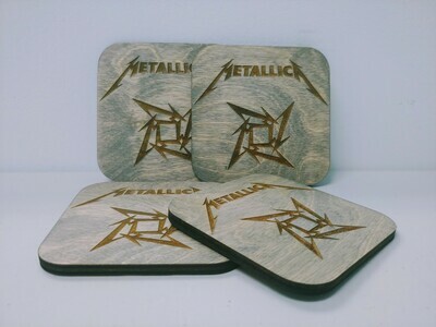 Sous-verres Metallica