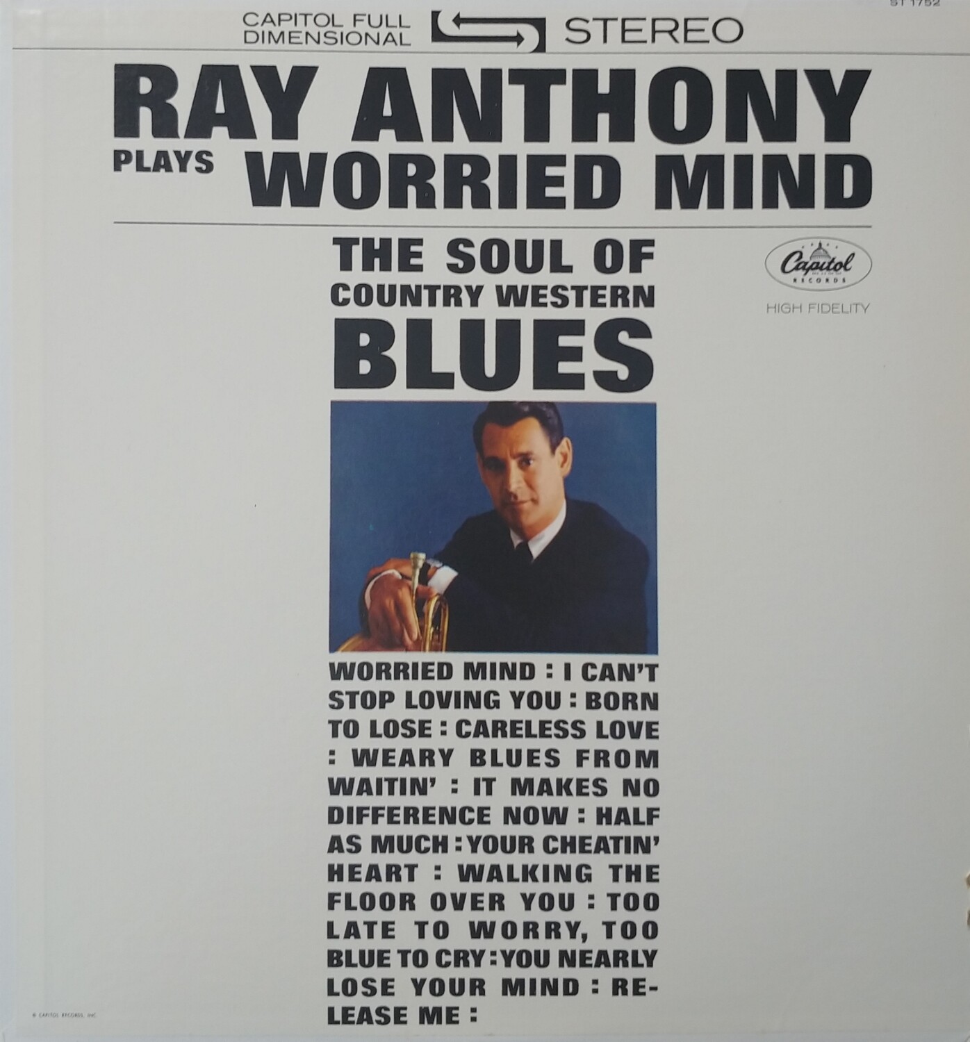 Ray Anthony - Worried Mind