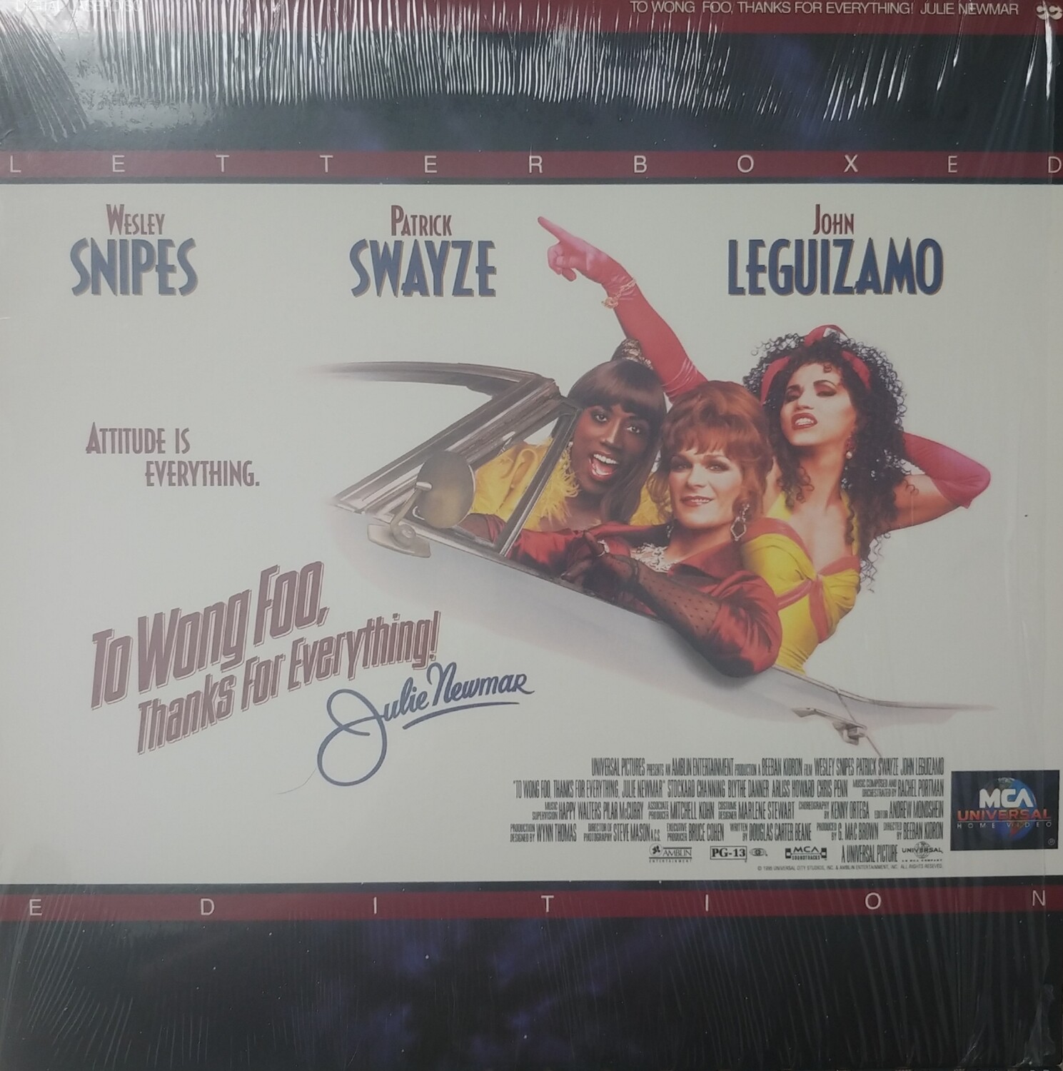 Laserdisc : To Wong Foo, Thanks for everything